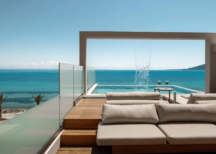 Nerea Deluxe Seafront Villa, Iconic Infinity Pool, By Thinkvilla