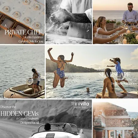 Nerea Deluxe Seafront Villa, Iconic Infinity Pool, By Thinkvilla Vilă